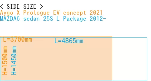 #Aygo X Prologue EV concept 2021 + MAZDA6 sedan 25S 
L Package 2012-